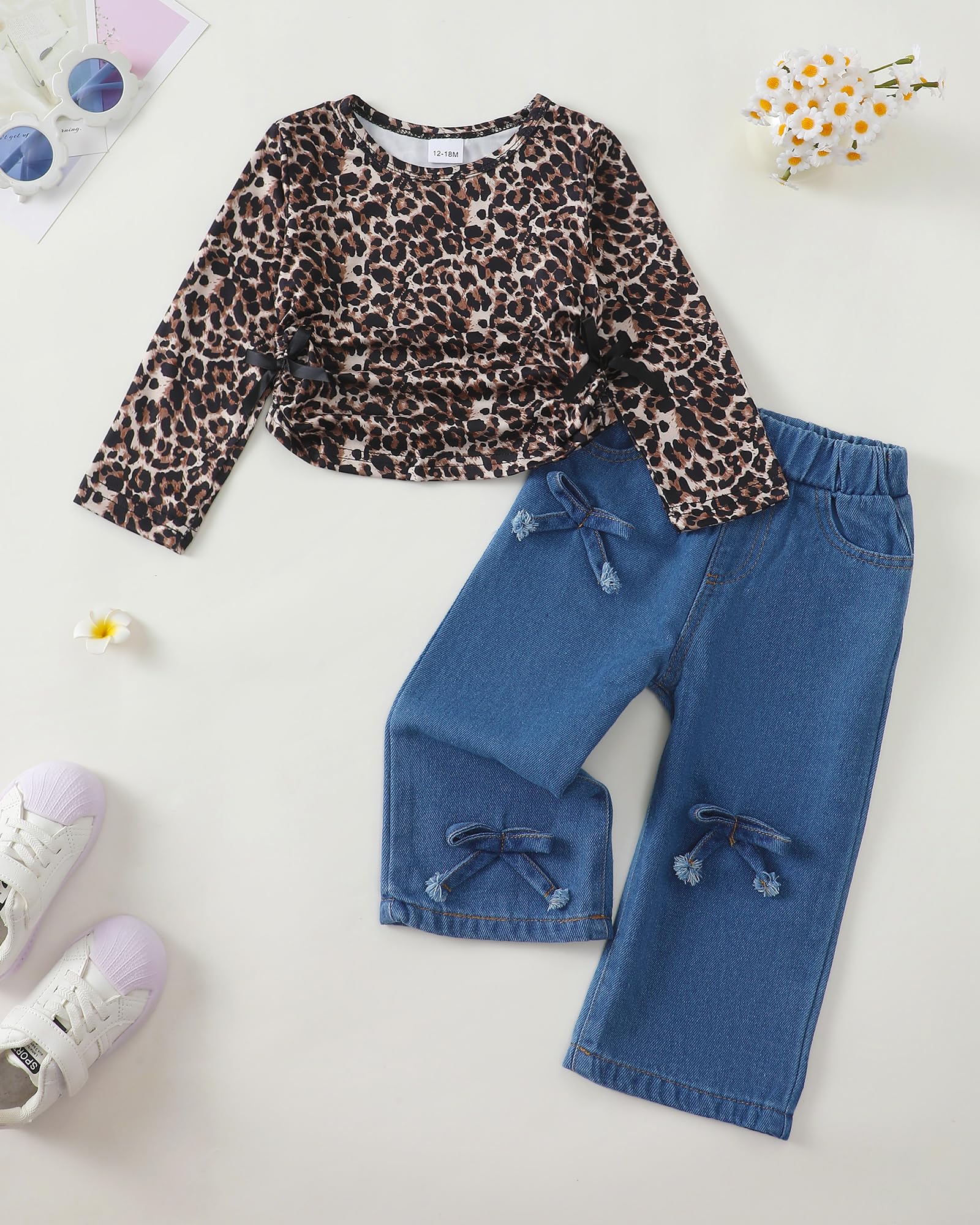 Toddler Girl Top & Jeans Set