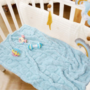 Baby Hearts Plaid Blanket