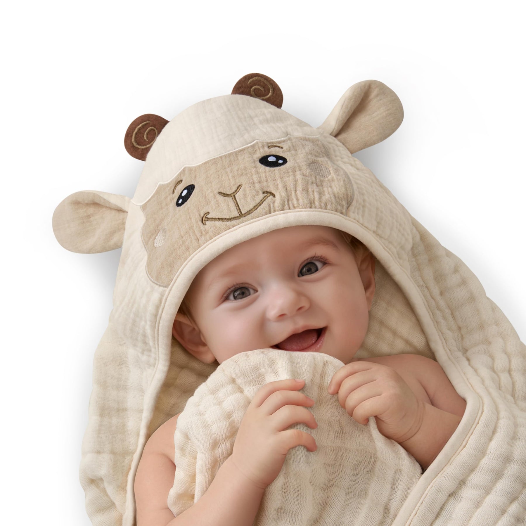 Muslin Baby Hooded Towel