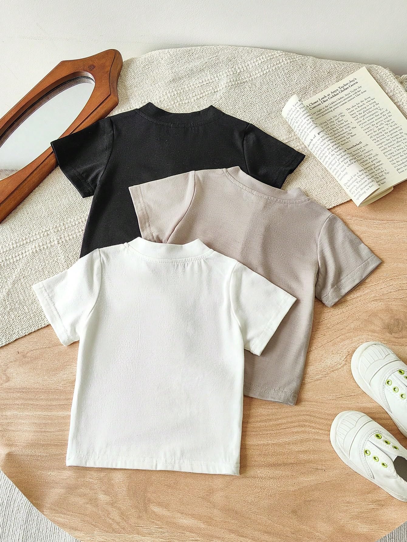 Baby Boy Henley Tee Set
