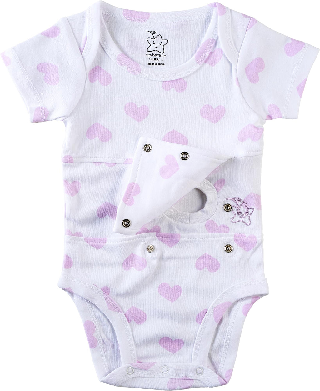 Adaptive G-Tube Baby Onesie