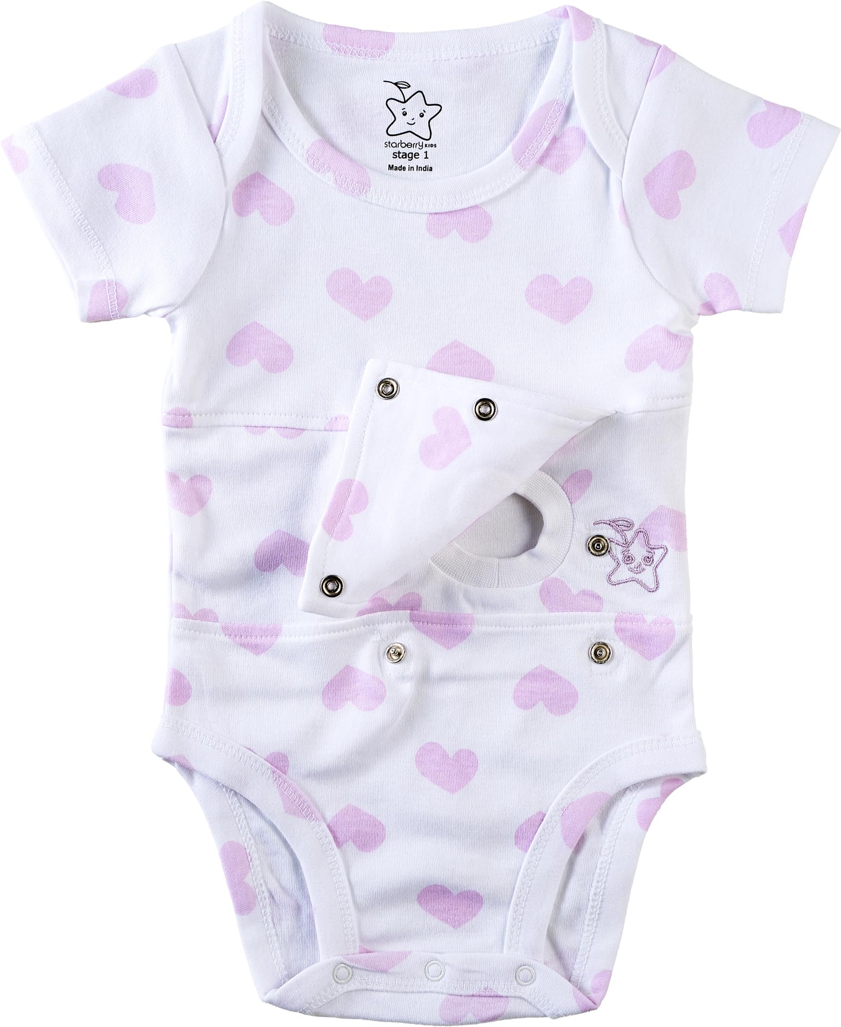 Adaptive G-Tube Baby Onesie