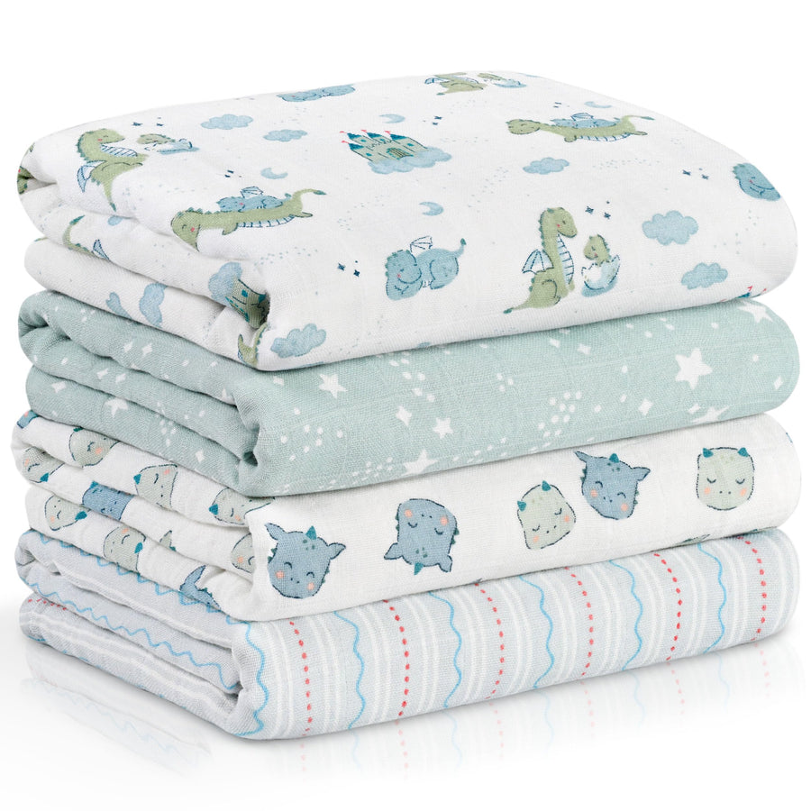Muslin Baby Blanket Set