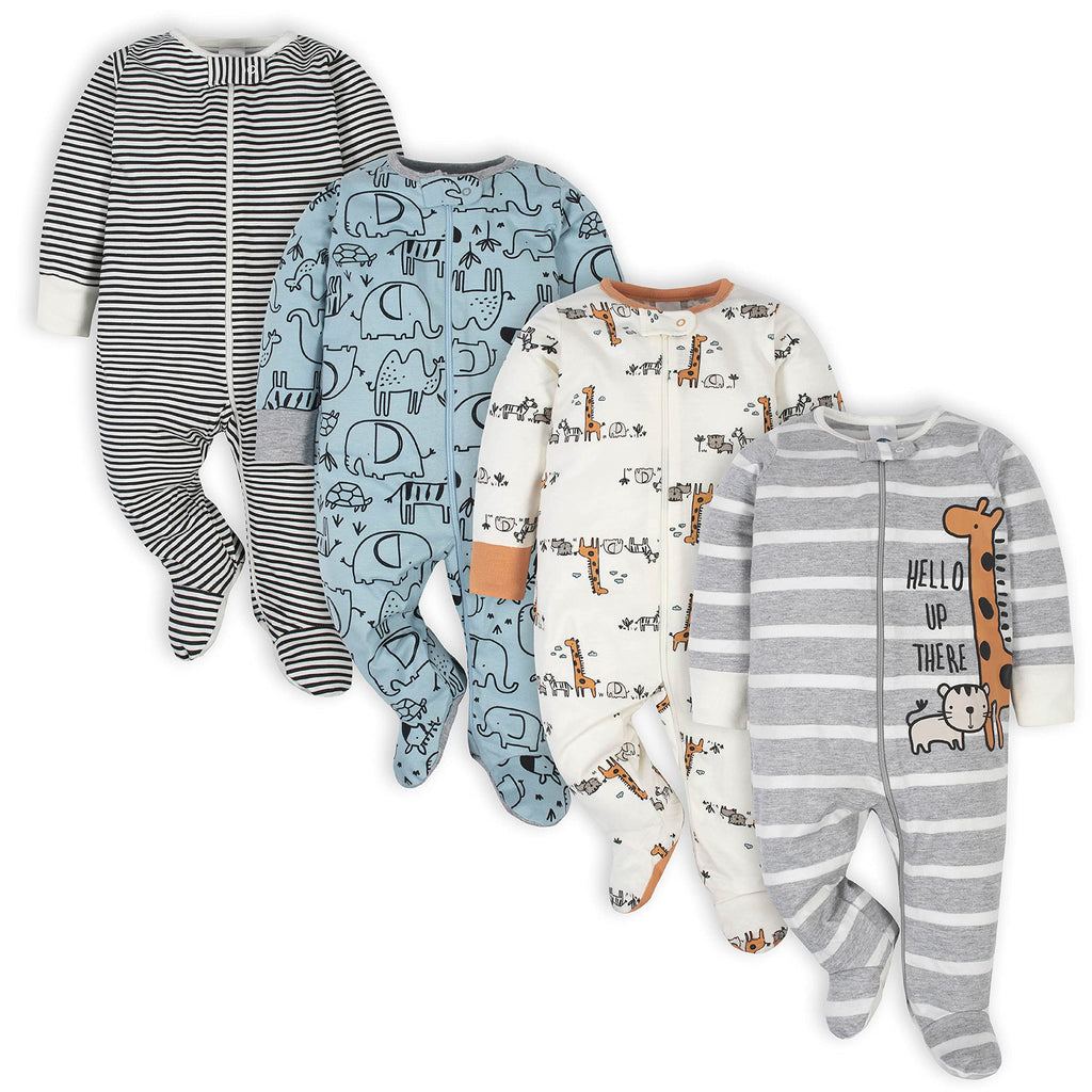 Baby Boy Jungle Onesies & Sleepwear Set