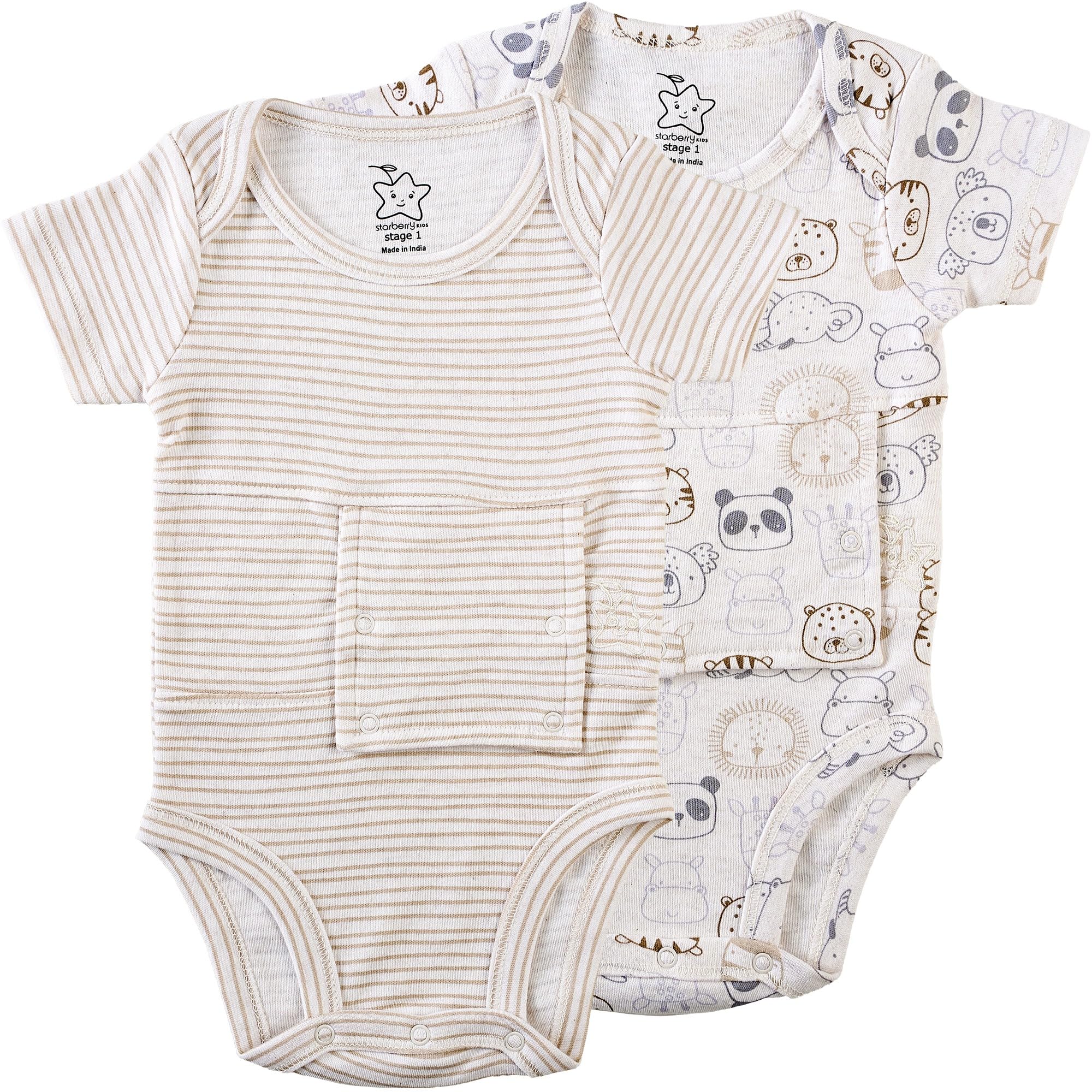 Adaptive G-Tube Baby Onesie