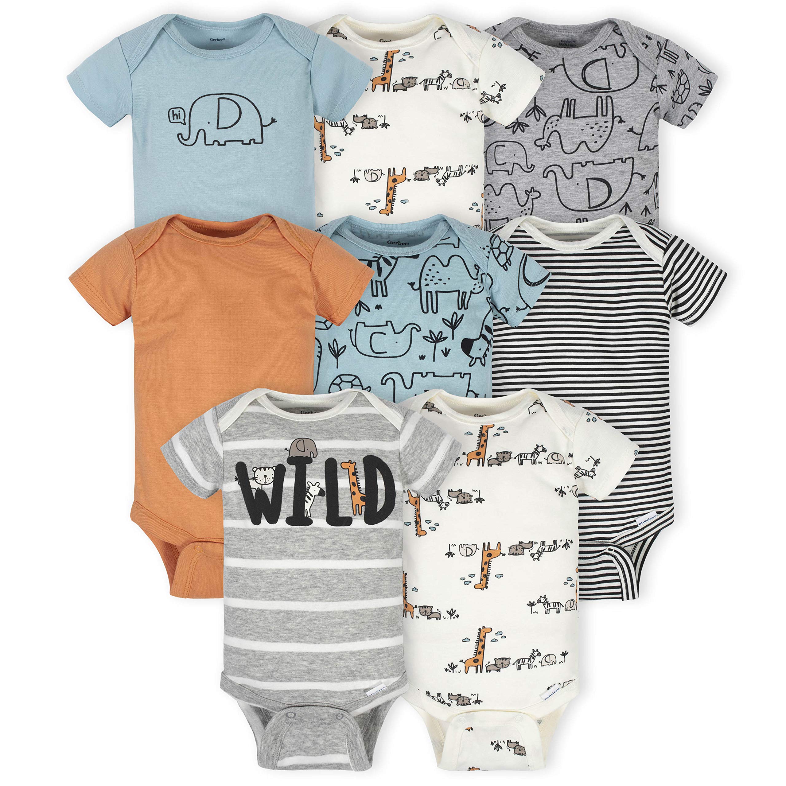 Baby Boy Jungle Onesies & Sleepwear Set