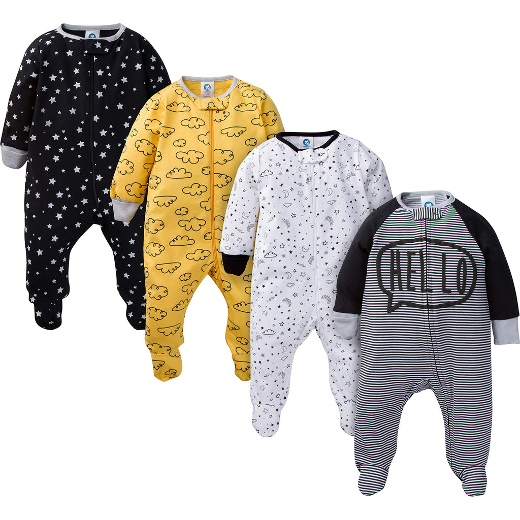 Baby Boy Star Onesies & Sleepwear Set